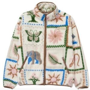 Parks Project we are nature trail Sherpa fleece zip up jacket